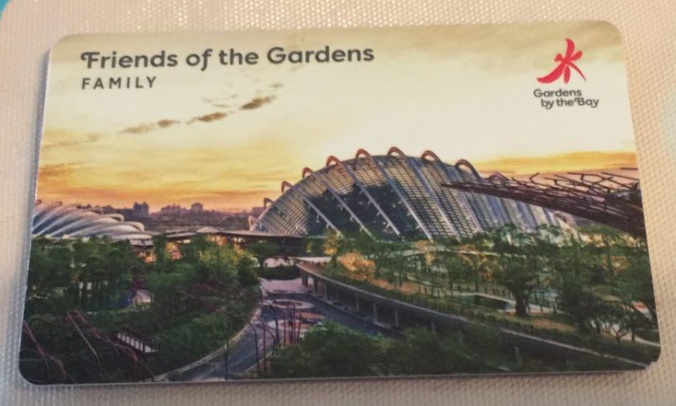 Friends of the gardens family card